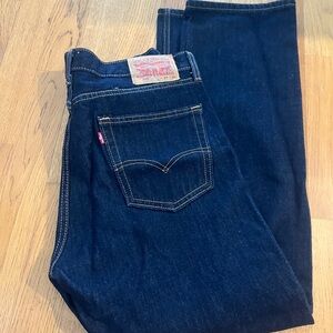 Levi’s Men’s 505 Regular Fit Riveted Jeans 34/30